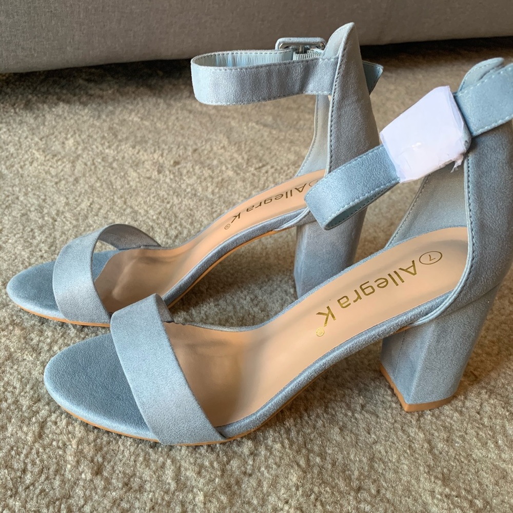 Light Blue Heels